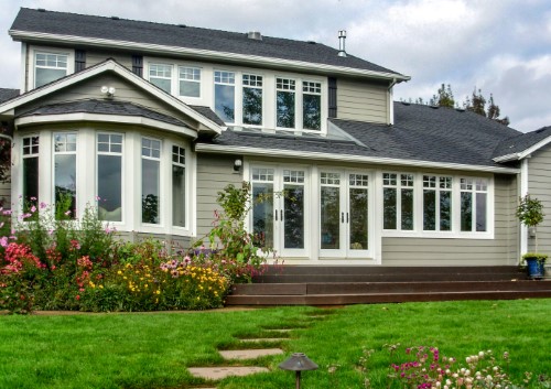 Exterior remodel with sunroom addition, Golden Rule Remodeling & Design, Salem Oregon