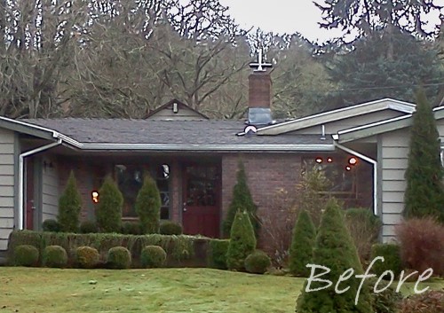 Framing of two-story gable addition (during), Golden Rule Remodeling & Design, Salem Oregon 