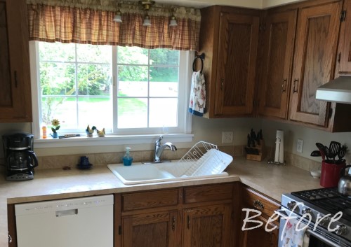 Timeless kitchen remodel (during), Golden Rule Remodeling & Design, Silverton Oregon