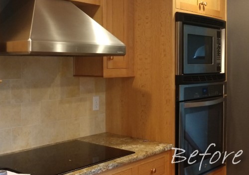 - Craftsman interior update, kitchen and fireplace remodel (before), Golden Rule Remodeling & Design Silverton Oregon